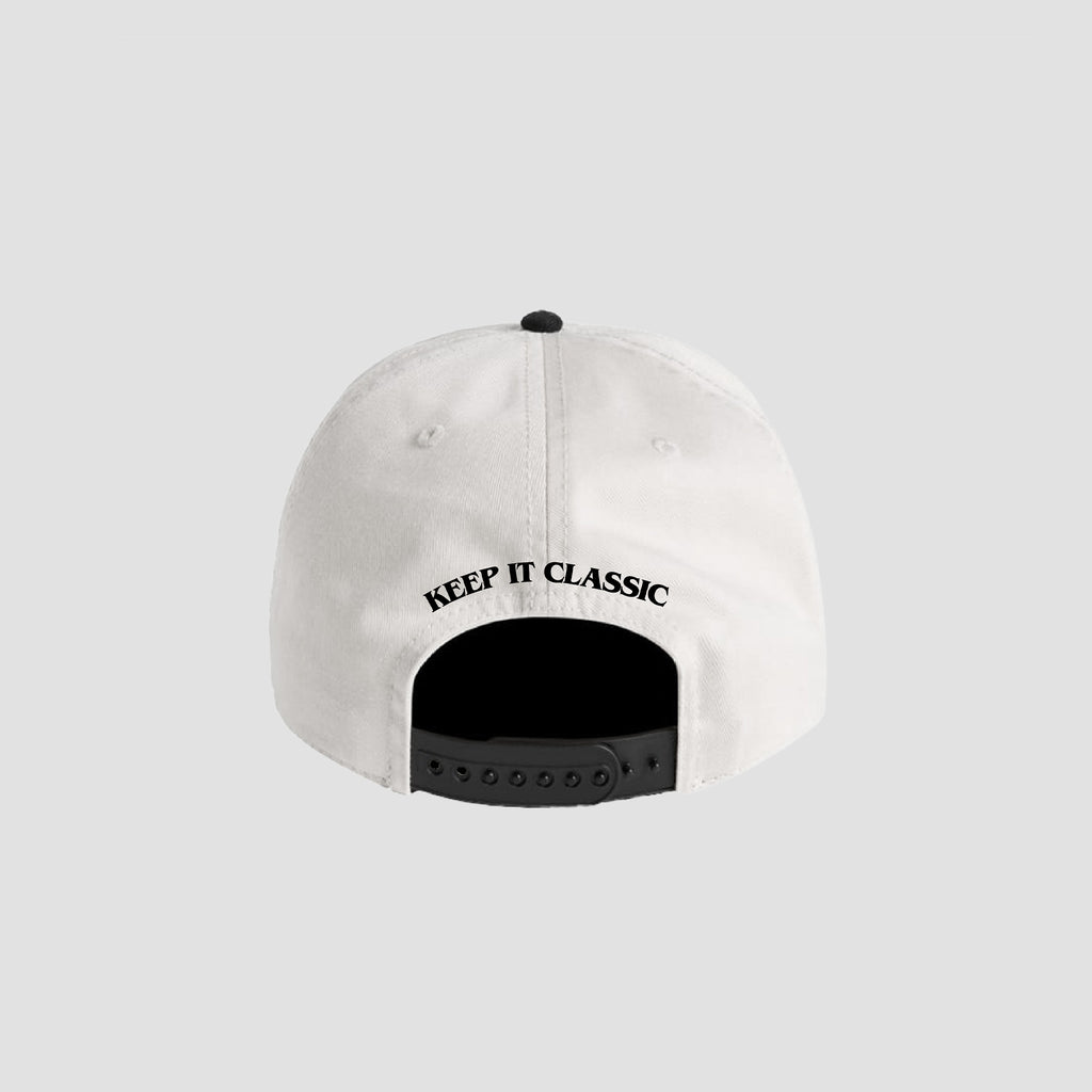 Le Cap 6-panel cap white/black