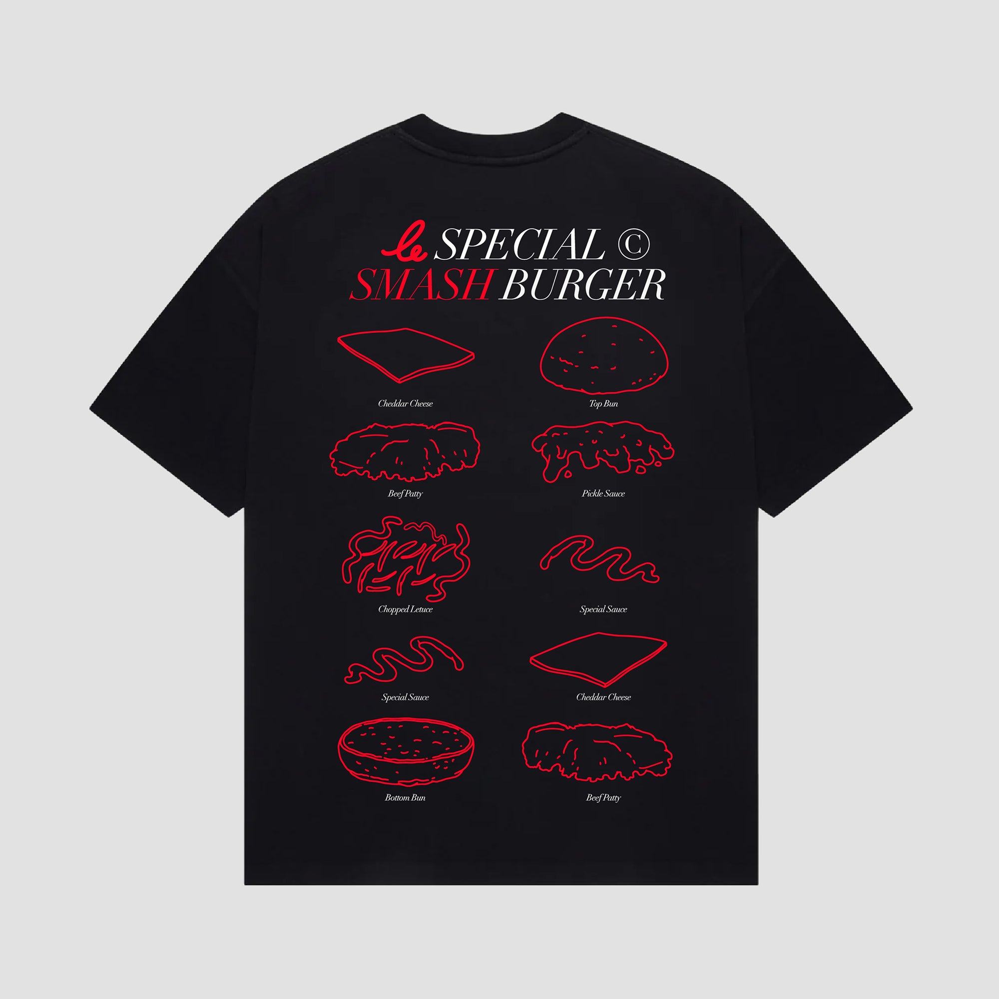 Special Burger Black Tee