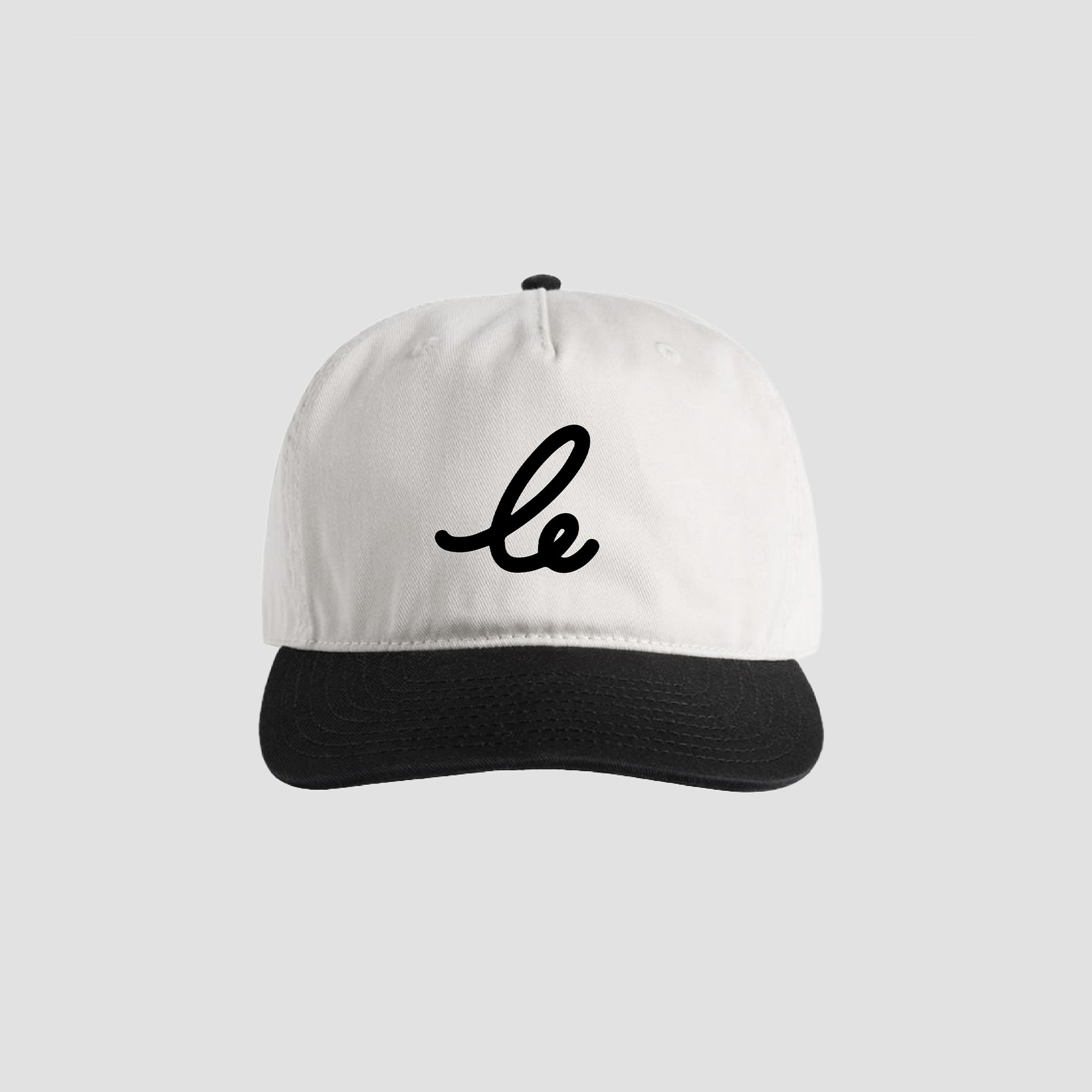 Le Cap 6-panel cap white/black